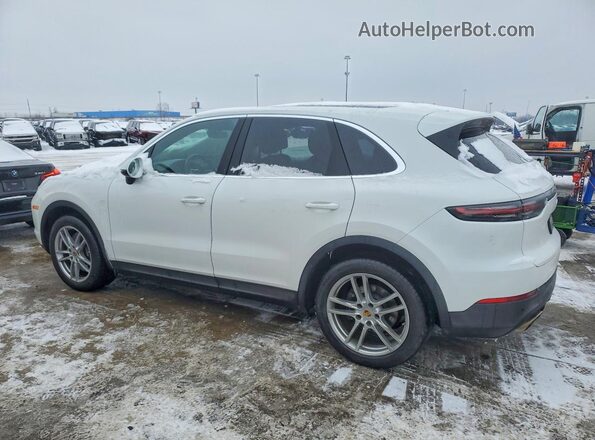 WP1AA2AY9MDA00061 2021 PORSCHE CAYENNE White უკანა მარცხენა