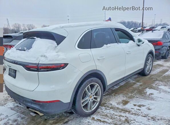 WP1AA2AY9MDA00061 2021 PORSCHE CAYENNE White უკანა მარჯვენა