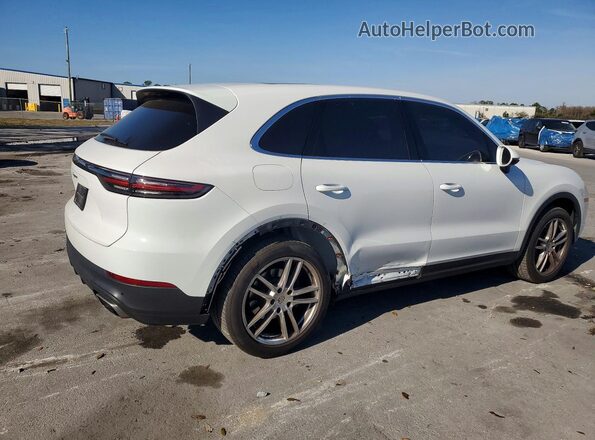 WP1AA2AYXMDA03146 2021 PORSCHE CAYENNE White Задня права чверть