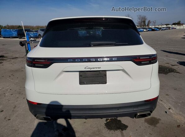 WP1AA2AYXMDA03146 2021 PORSCHE CAYENNE White Вид ззаду