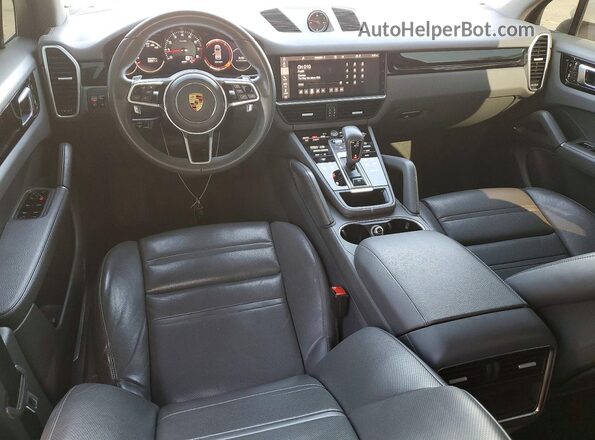 WP1AA2AYXMDA03146 2021 PORSCHE CAYENNE White Вид панелі приладів