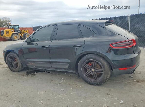 WP1AB2A50GLB50282 2016 PORSCHE MACAN Black უკანა მარცხენა