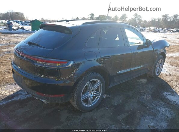 WP1AB2A50KLB30171 2019 PORSCHE MACAN Черный Задняя правая четверть