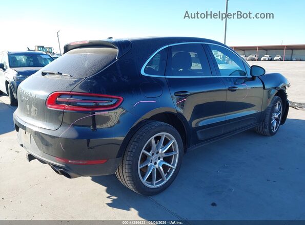 WP1AB2A51GLB54065 2016 PORSCHE MACAN Black Հետևի աջ