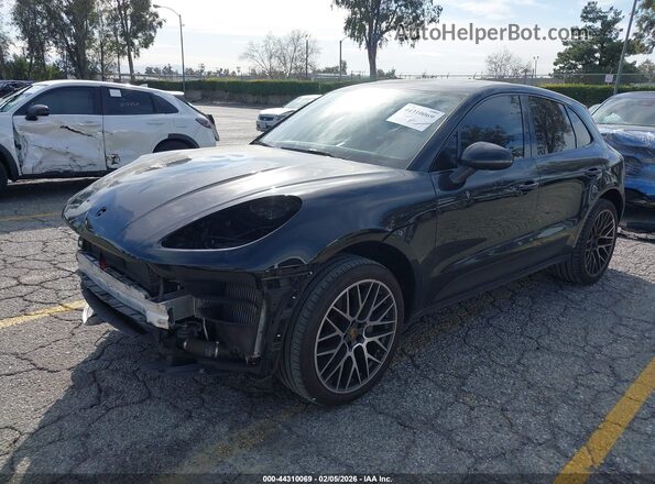 WP1AB2A54KLB32568 2019 PORSCHE MACAN Черный Передняя левая четверть