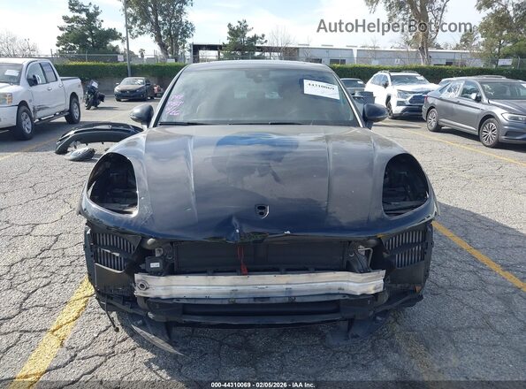 WP1AB2A54KLB32568 2019 PORSCHE MACAN Черный Вид задней части салона