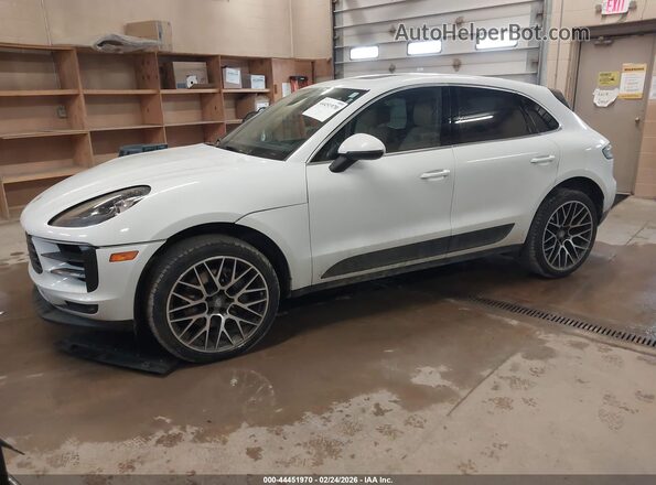 WP1AB2A55KLB33860 2019 PORSCHE MACAN Белый Передняя левая четверть