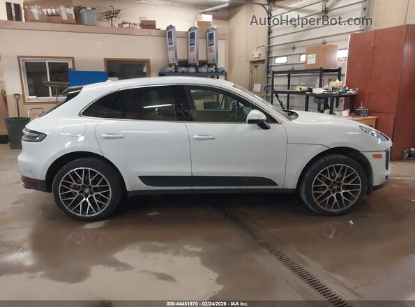 WP1AB2A55KLB33860 2019 PORSCHE MACAN Белый Вид задней части салона