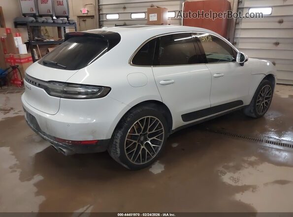 WP1AB2A55KLB33860 2019 PORSCHE MACAN Белый Задняя правая четверть
