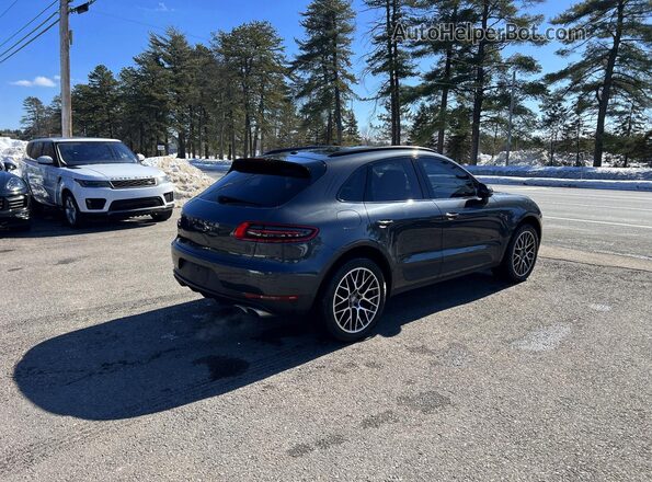 WP1AB2A58HLB10081 2017 PORSCHE MACAN Серый Передняя правая четверть