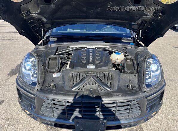 WP1AB2A58HLB10081 2017 PORSCHE MACAN Серый Вид панели приборов