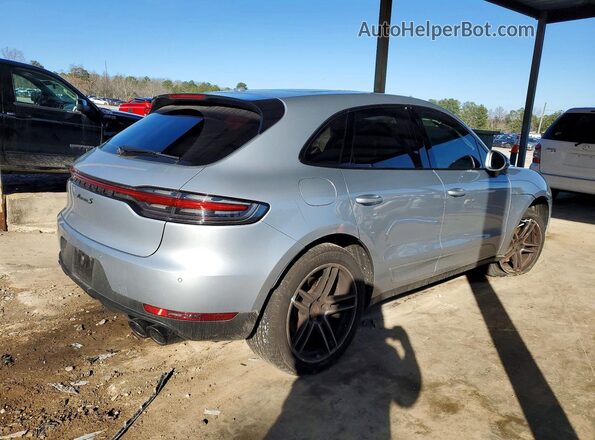 WP1AB2A58LLB37371 2020 PORSCHE MACAN Silver უკანა მარჯვენა