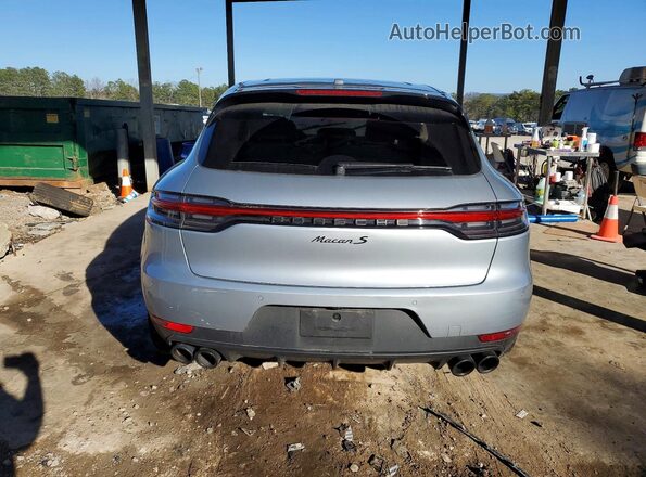 WP1AB2A58LLB37371 2020 PORSCHE MACAN Silver უკანა ხედი