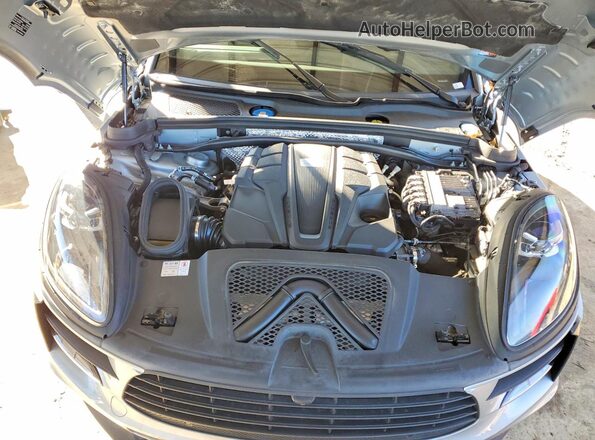 WP1AB2A58LLB37371 2020 PORSCHE MACAN Silver უკანა სალონის ხედი