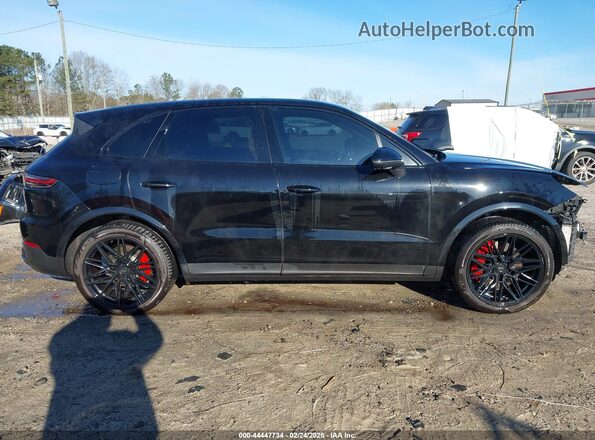 WP1AB2AY2LDA27565 2020 PORSCHE CAYENNE Black სალონის 360-გრადუსიანი ხედი
