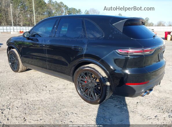 WP1AB2AY2LDA27565 2020 PORSCHE CAYENNE Black უკანა მარცხენა