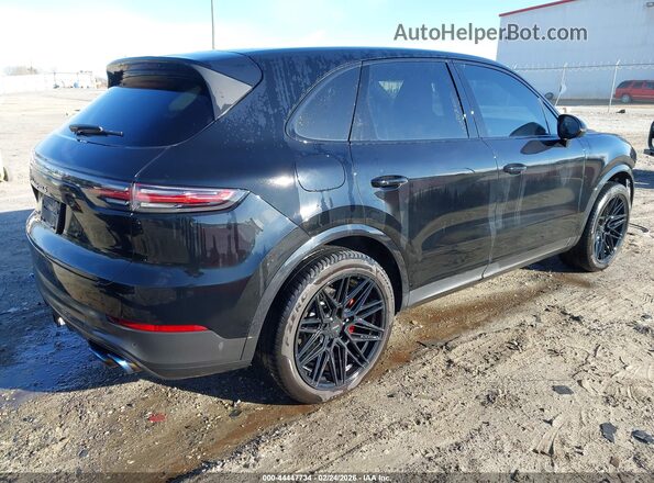 WP1AB2AY2LDA27565 2020 PORSCHE CAYENNE Black უკანა მარჯვენა
