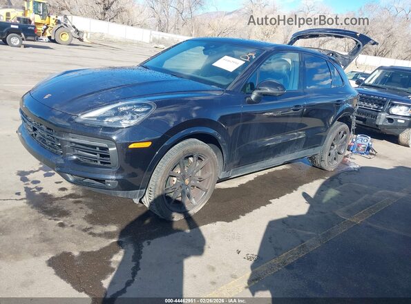 WP1AB2AY4LDA27115 2020 PORSCHE CAYENNE Черный Передняя левая четверть