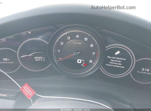 WP1AB2AY4LDA27115 2020 PORSCHE CAYENNE Черный 