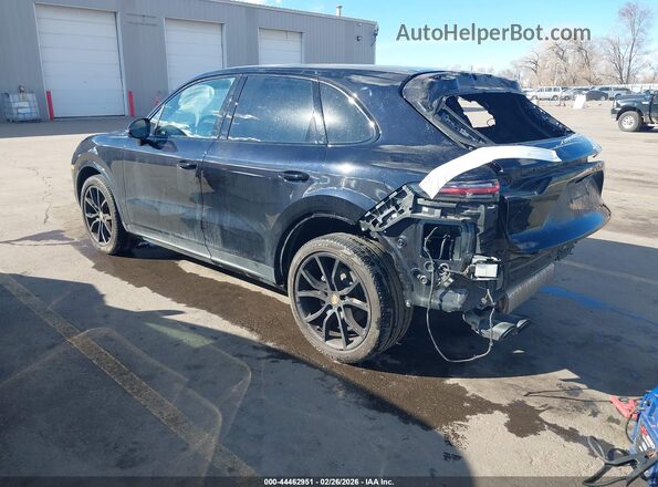 WP1AB2AY4LDA27115 2020 PORSCHE CAYENNE Черный Задняя левая четверть