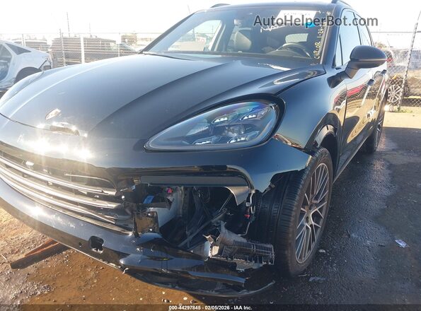 WP1AB2AY5PDA14380 2023 PORSCHE CAYENNE Black Դիմացի տեսք