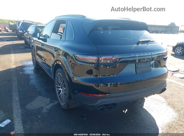WP1AB2AY5PDA14380 2023 PORSCHE CAYENNE Black Հետևի ձախ
