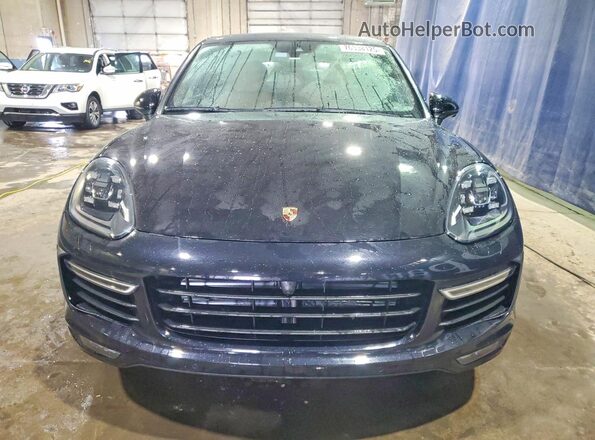 WP1AC2A21JLA85324 2018 PORSCHE CAYENNE Black Դիմացի տեսք