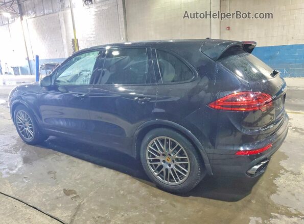 WP1AC2A21JLA85324 2018 PORSCHE CAYENNE Black Հետևի ձախ
