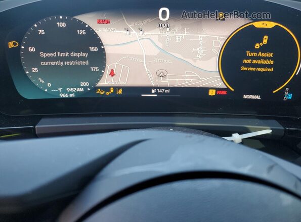 WP1AD2XA7SL077027 2025 PORSCHE MACAN Black Instrument cluster view