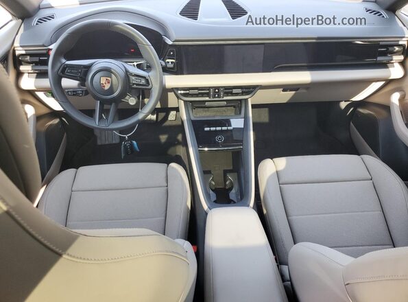 WP1AD2XA7SL077027 2025 PORSCHE MACAN Black Dashboard view