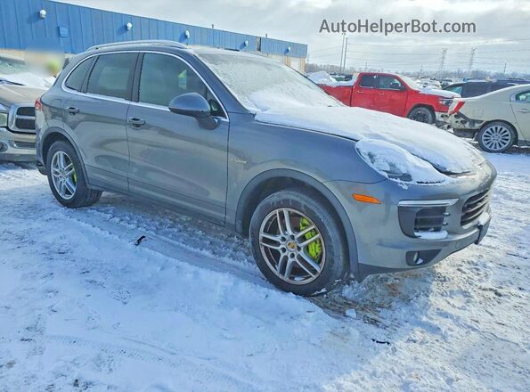 WP1AE2A29HLA74933 2017 PORSCHE CAYENNE Gray Передня права чверть