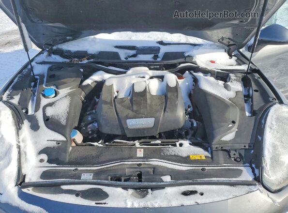 WP1AE2A29HLA74933 2017 PORSCHE CAYENNE Gray Вид підкапотного простору