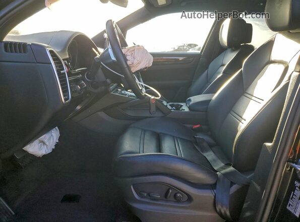 WP1AE2AY3NDA27066 2022 PORSCHE CAYENNE Black Սալոնի դիմացի տեսք