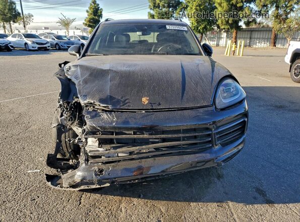 WP1AE2AY3NDA27066 2022 PORSCHE CAYENNE Black Դիմացի տեսք