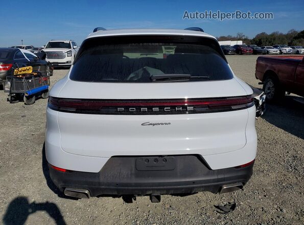 WP1AE2AY7SDA17281 2025 PORSCHE CAYENNE White Vista trasera