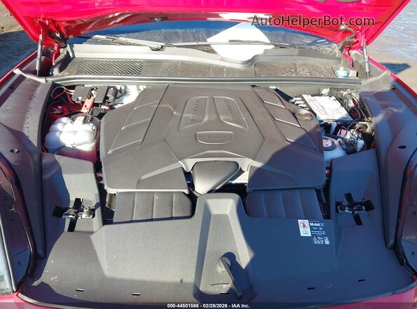 WP1AE2AY9TDA10639 2026 PORSCHE CAYENNE Red Вид ззаду