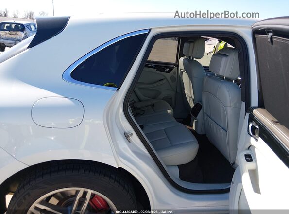 WP1AF2A51GLB91511 2016 PORSCHE MACAN White Вид наклейки з VIN-кодом
