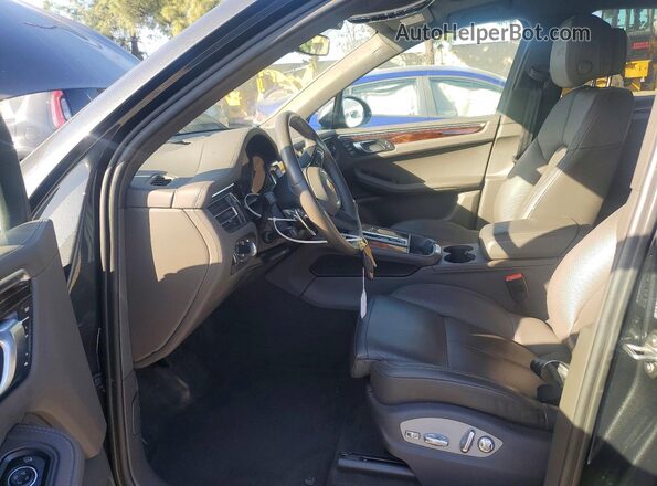 WP1AF2A52RLB56348 2024 PORSCHE MACAN Gray Вид салону спереду