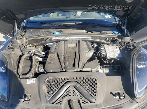WP1AF2A52RLB56348 2024 PORSCHE MACAN Gray Вид задньої частини салону
