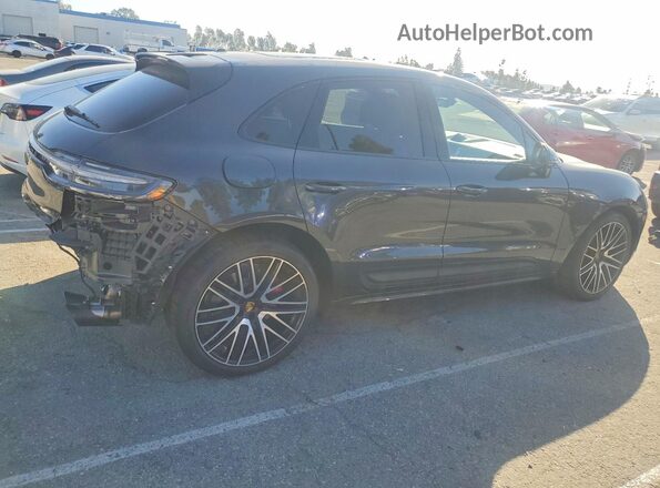 WP1AF2A52RLB56348 2024 PORSCHE MACAN Gray Задня права чверть