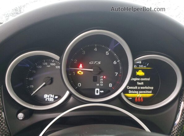 WP1AF2A55SLB50209 2025 PORSCHE MACAN Blue ხელსაწყოთა პანელის ხედი