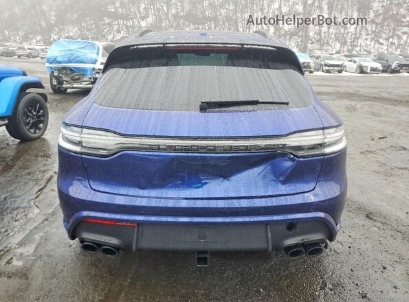 WP1AF2A55SLB50209 2025 PORSCHE MACAN Blue უკანა ხედი