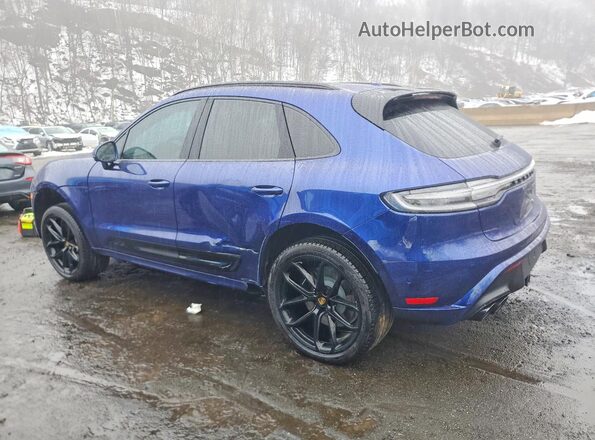 WP1AF2A55SLB50209 2025 PORSCHE MACAN Blue უკანა მარცხენა