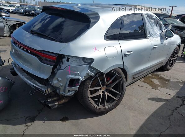 WP1AG2A52PLB37163 2023 PORSCHE MACAN Серебряный Задняя правая четверть