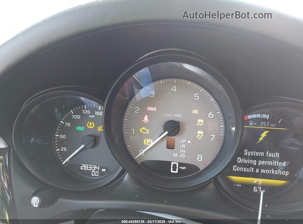 WP1AG2A52PLB37163 2023 PORSCHE MACAN Серебряный Вид задних сидений