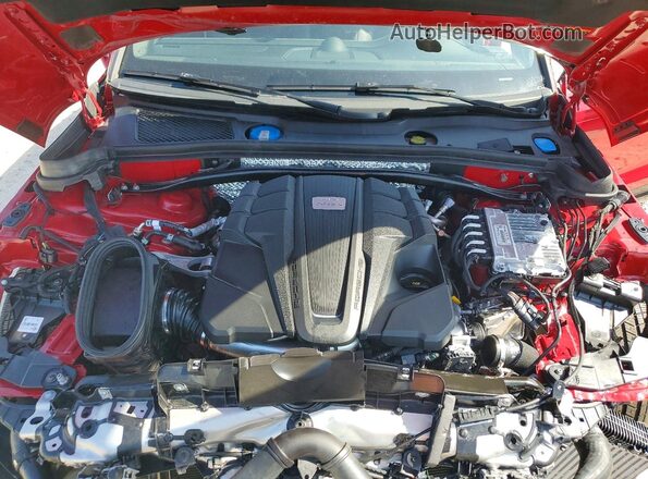 WP1AG2A55SLB42558 2025 PORSCHE MACAN Red Вид задньої частини салону