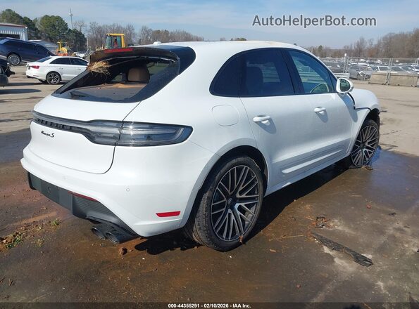 WP1AG2A55SLB43368 2025 PORSCHE MACAN Белый Задняя правая четверть