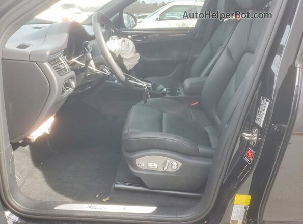 WP1AG2A5XSLB42748 2025 PORSCHE MACAN Black Widok wnętrza z przodu