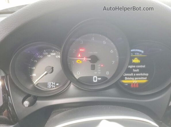WP1AG2A5XSLB42748 2025 PORSCHE MACAN Black Widok zestawu wskaźników