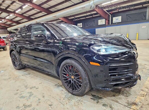 WP1AG2AY1PDA18413 2023 PORSCHE CAYENNE Black Առջևի աջ